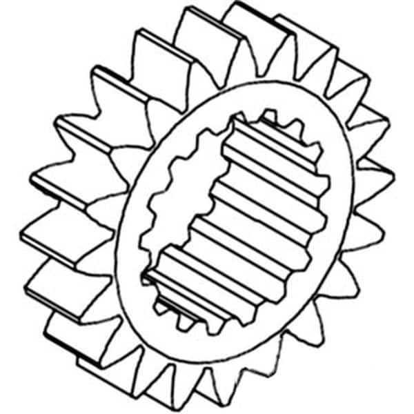 Aftermarket 12-Speed Pinion Gear Fits Massey Ferguson 360 375 290UK 1687430M1 - main